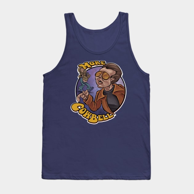More cowbell Tank Top by majanation